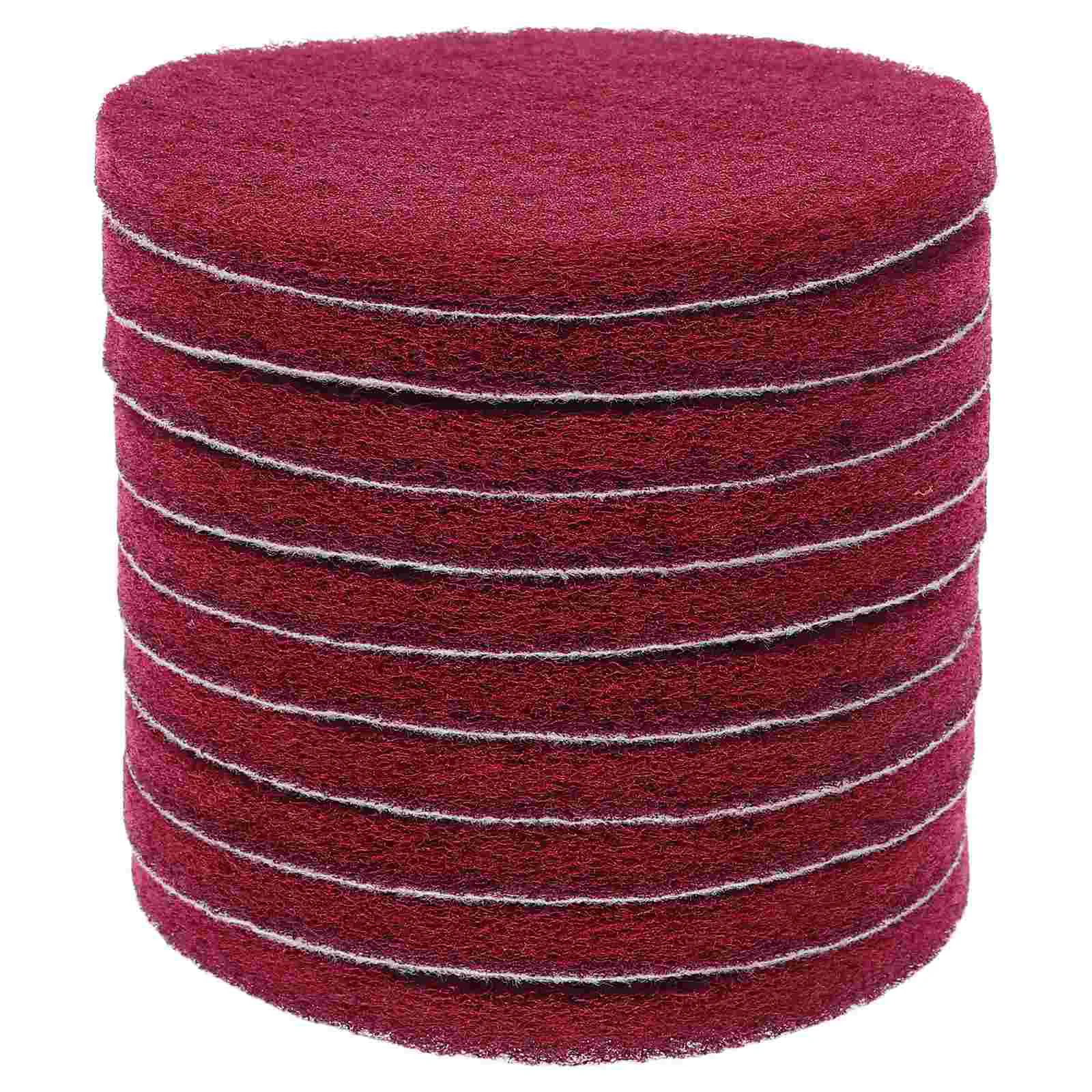 10 Pcs Electric Sanding Disc Steamer Accessories Magnet Photo Frame Round Polishing Pad Parts