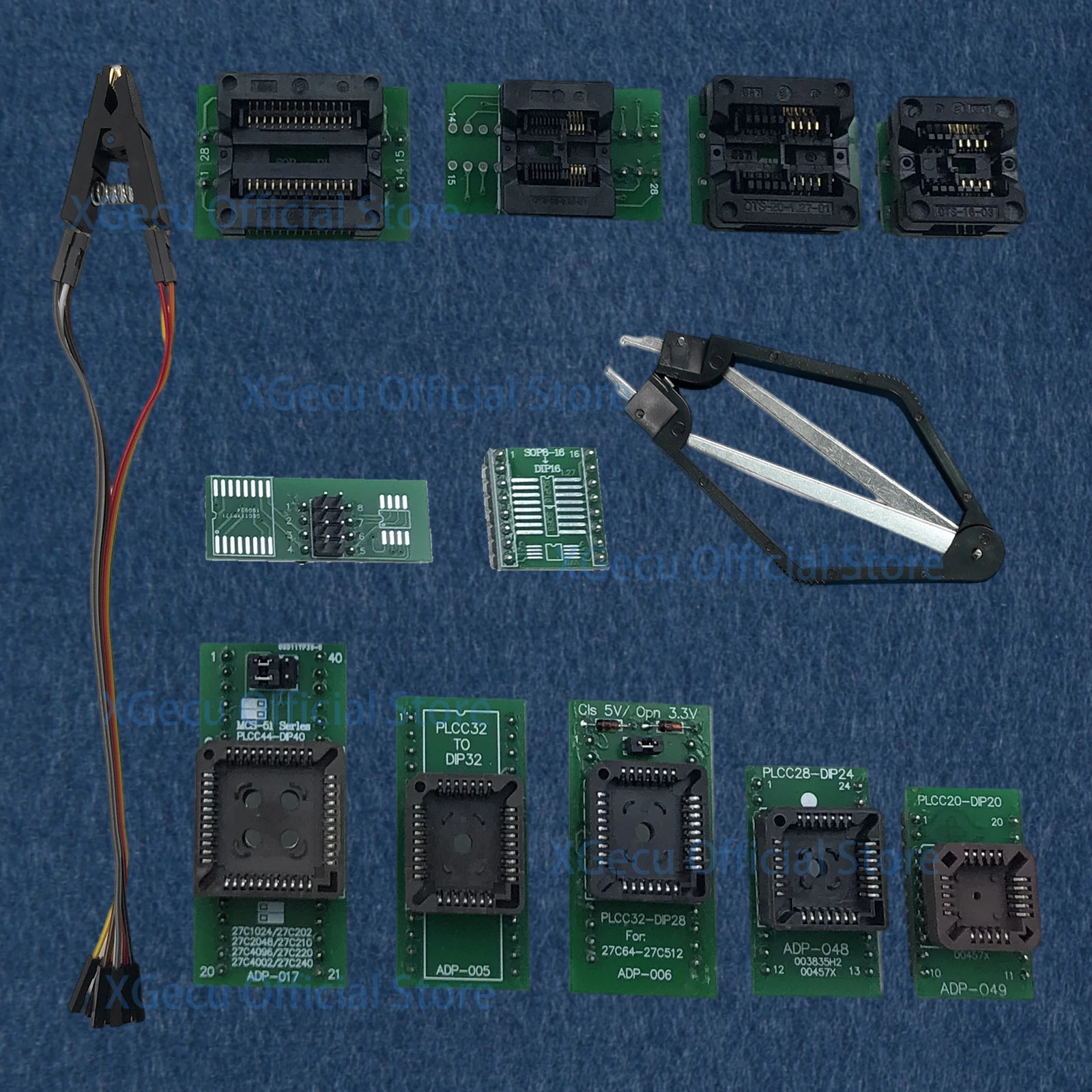 Kit Adaptador para Programador Xgecu T48