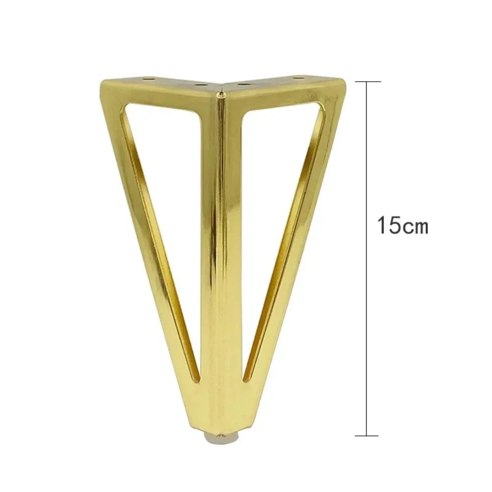 Metal furniture Legs 150mm Cabinet Base Feet V Shape Modern Black Replacement Hairpin Legs Furniture Metal Table Stand