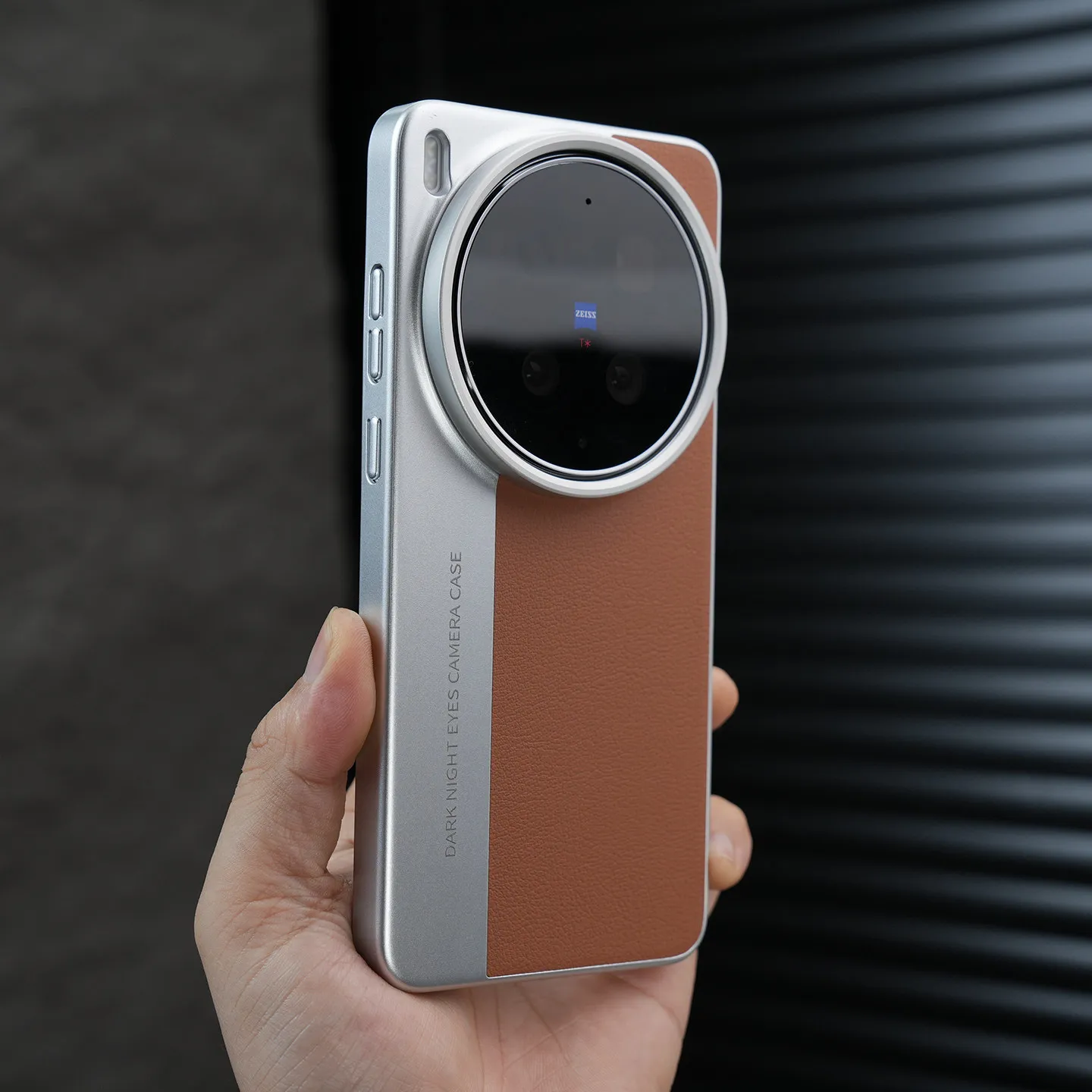 Fashionable PU Leather Hard Case - Anti-Fall Protective Phone Cover in Sleek Design