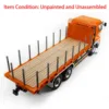 LESU 700 1/14 6*4 Flatbed Lorry Trailer Tractor Truck Metal Chassis for Tamiyaya RC Car Toys Remote Control Model TH02556 3