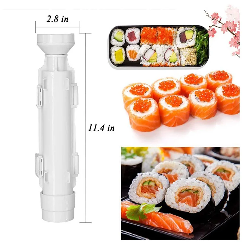 Rollo De Sushi, Máquina Para Hacer Bolas De Arroz, Herramienta  Antiadherente Para Hacer Carne Vegetal, Máquina Para Hacer Sushi DIY