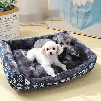 Cama para Cães e Gatos - Almofada para Pets (Tamanhos Grande, Médio e Pequeno)