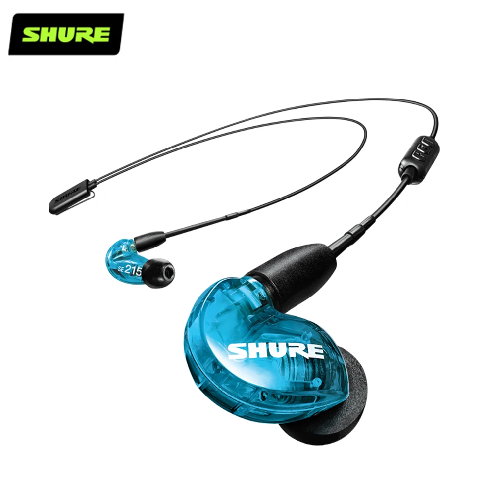 Беспроводная гарнитура SHURE SE215 с Bluetooth 5 0 электрические Hi-Fi наушники возможностью