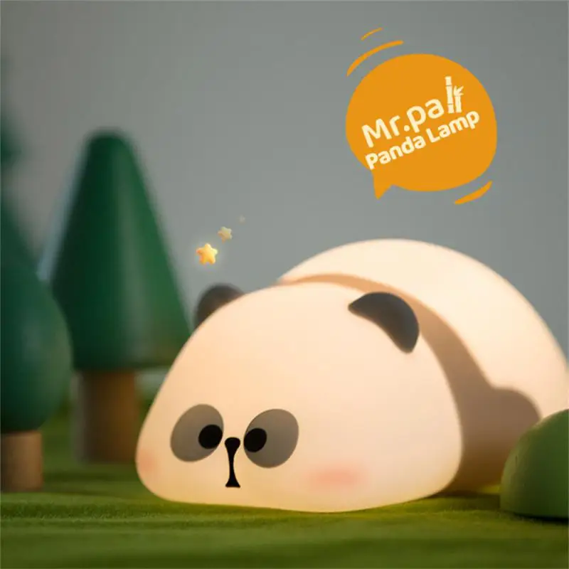 

Ночная лампа, умеренная и мягкая, отлично подходит для украшения или в качестве подарка, несколько режимов освещения, расслабляющая и успокаивающая атмосферная лампа, милая