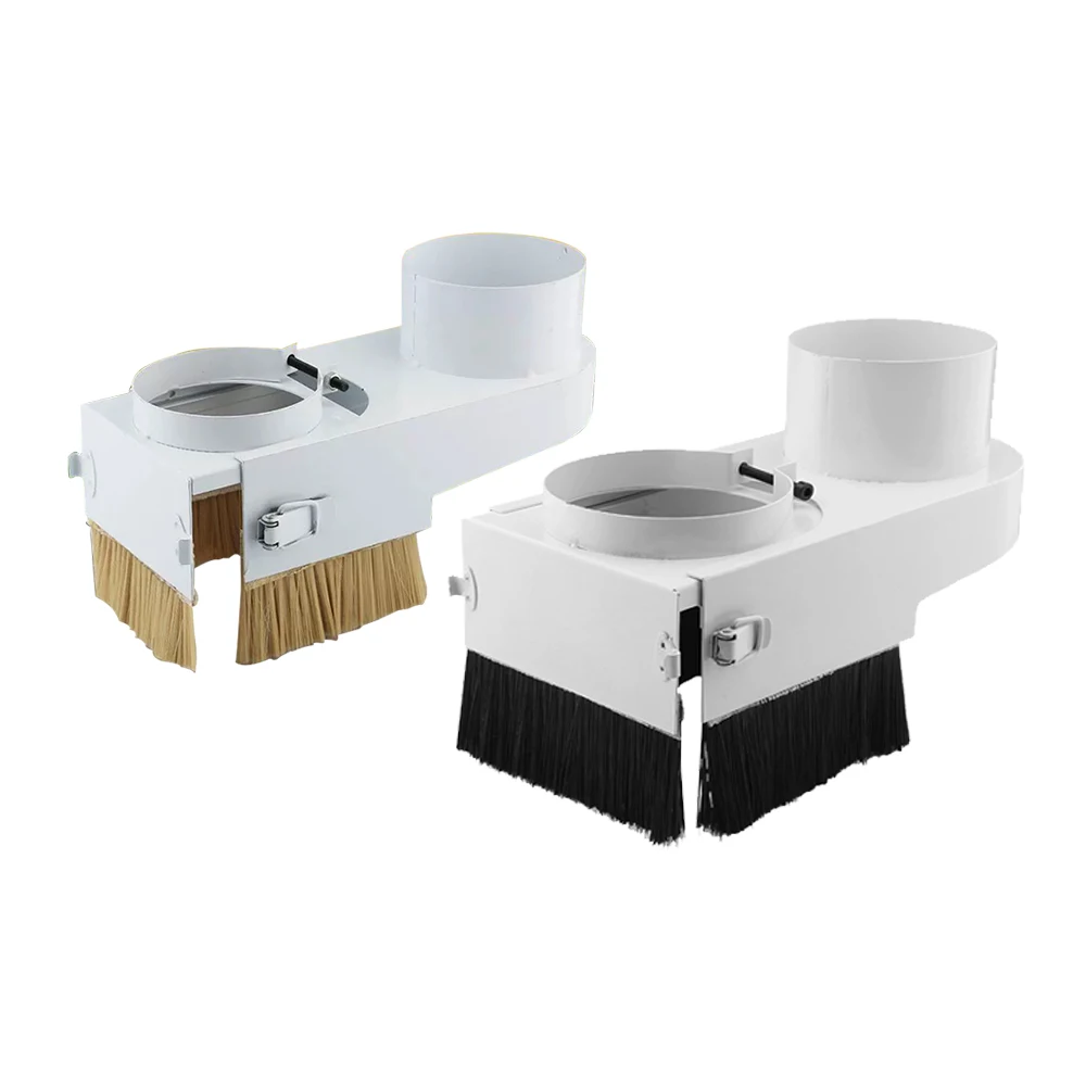 CNC Spindle Dust Collector Spindle Dust Shoe Cover Cleaner CNC Router Collector Engraving Milling Machine Woodworking Dust Cover 65mm 75mm 80mm 100mm