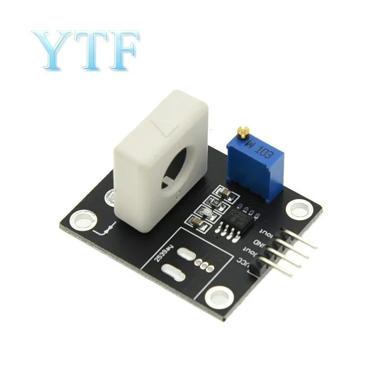 Hall Atual Sensor Ajustável dc 100a 70a 35a Curto Módulo de Proteção do Detector de Sobrecorrente Wcs1600 Wcs1700 Wcs1800 35v - Imagem 4