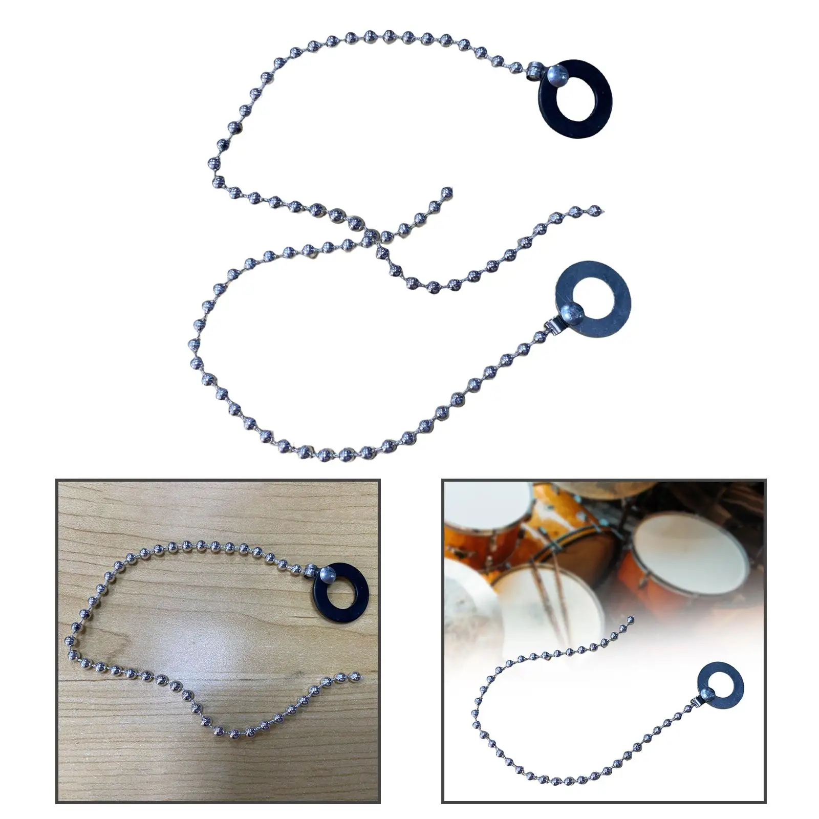 Cymbal Chain, Crash Effect Device, Jazz Drums Rack Drum Parts, Easy to Install