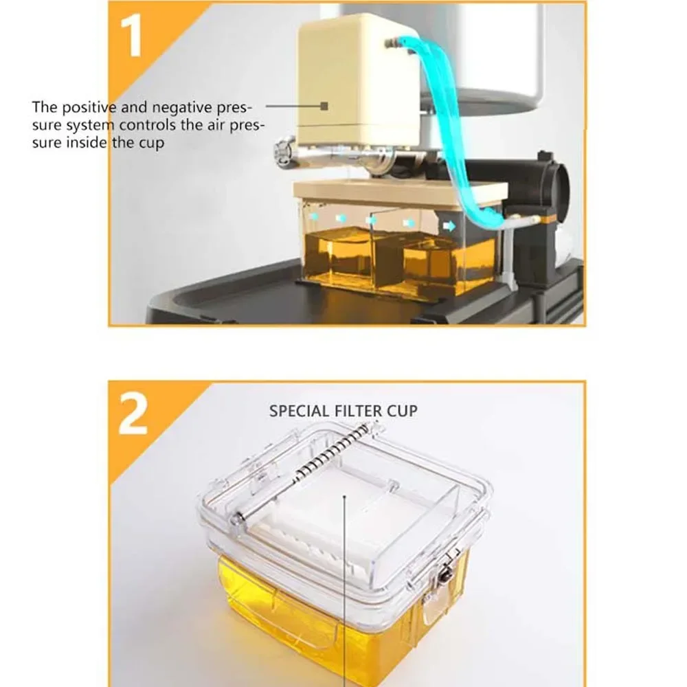 Commercial Oil Press, Household Small Vacuum Filter Oil Press/ Multifunctional Peanut Sesame Oil Press. 5