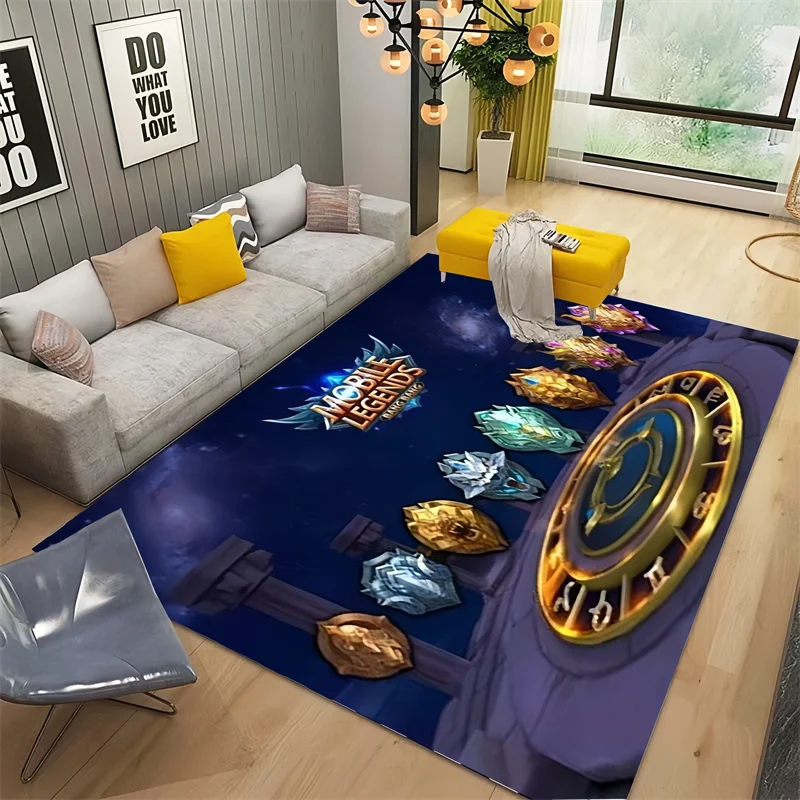 Коврик MMobile- Legends Bang, удобный креативный ковер в стиле ретро для гостиной, спальни, дивана, детский коврик для ползания