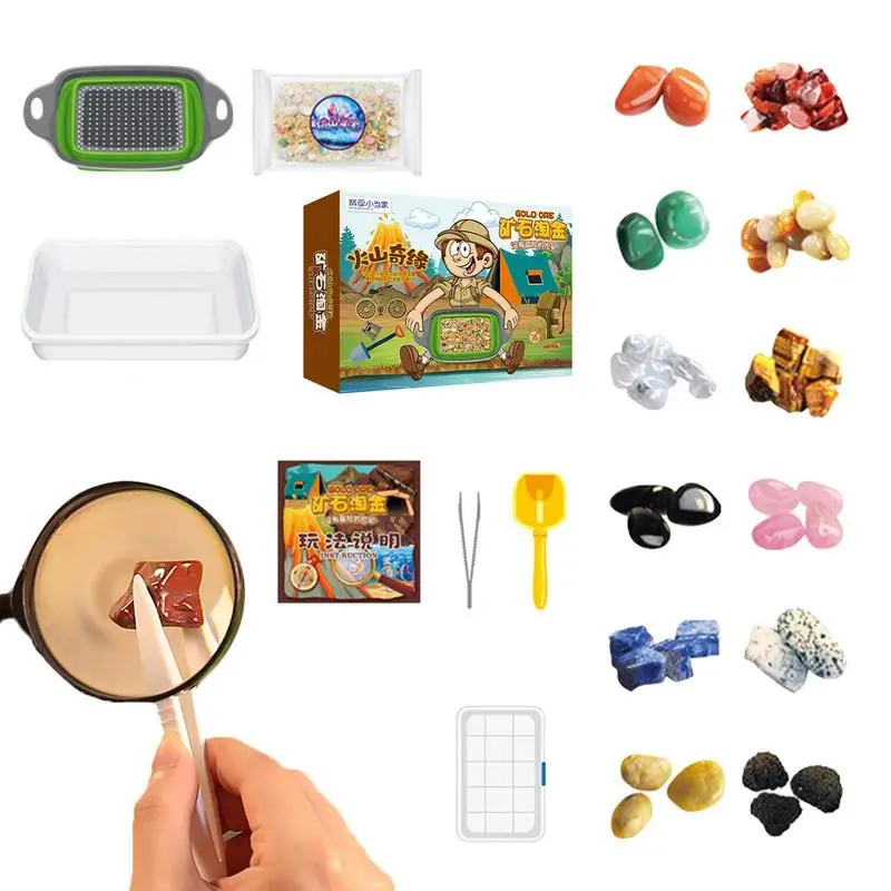 

Educational Digging Kit Science Gem Digging Kit For Children Educational Excavation Kit For Archaeology Enthusiasts DIY Toys For