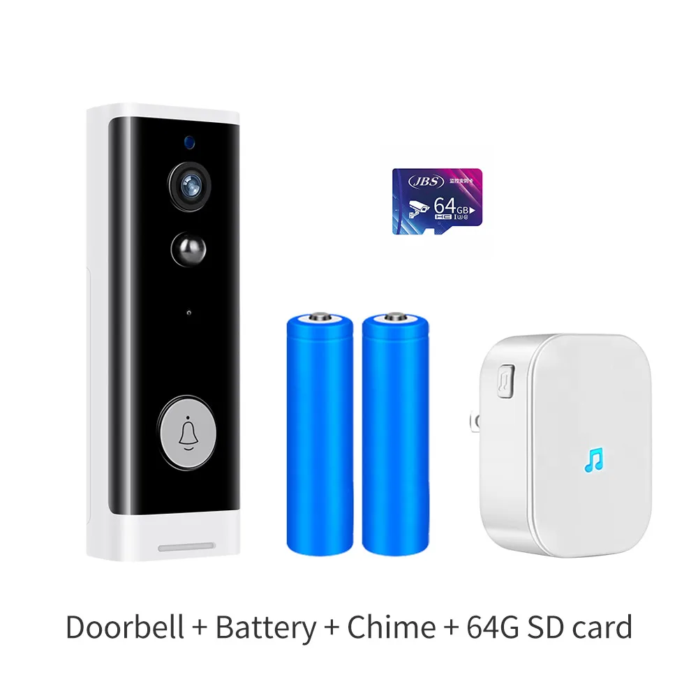 intercom touch screen WIFI Doorbell Smart Home Wireless Phone Door Bell Camera Security Video Intercom 1080P HD IR Night Vision For Apartments Tuya video door phone system Door Intercom Systems