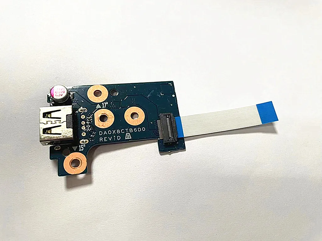 Nuovo Per Hp Probook 450 G5 455 G5 Series Muslimusb Board Con Cavo-68A