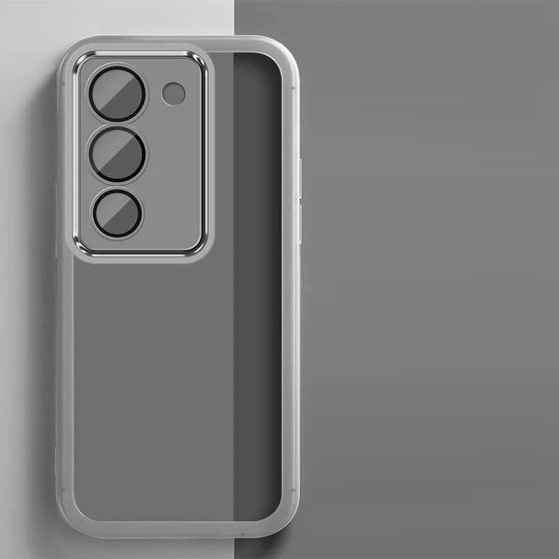 Shockproof Plating Silicone Back Cover Case - Durable Protective Phone Case