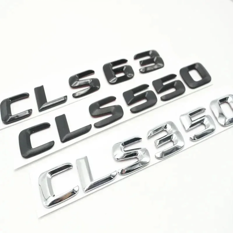 메르세데스-벤츠 CLS 클래스 C218 C219 C257 CLS53 CLS55 CLS63 CLS350 CLS450 CLS500 CLS550 엠블럼 리어 스티커 액세서리