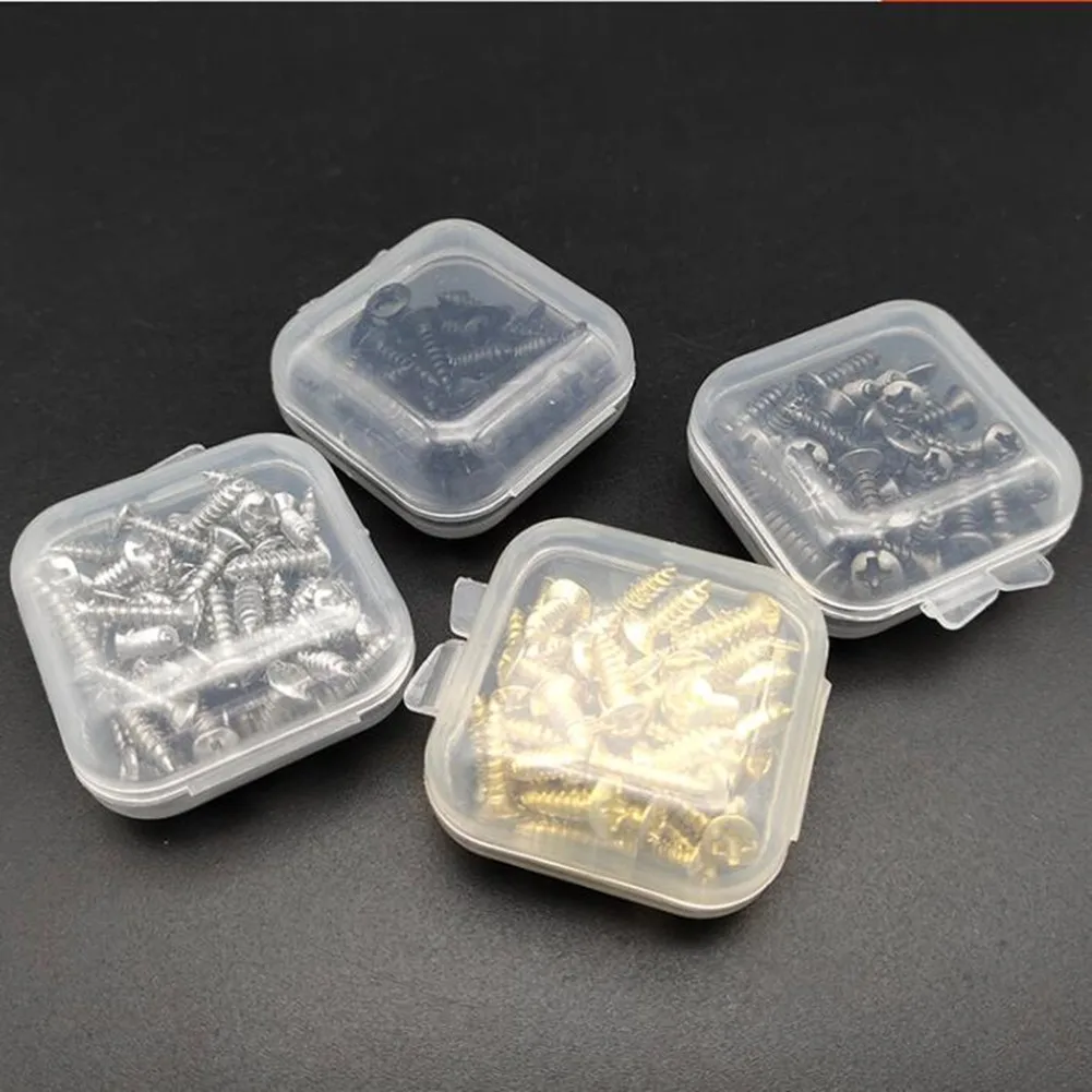 EMSea 50 Stück Gitarren-Schrauben M3x12 Mm – Gold, Für Schlagbrett & Kratzplatte An E-Gitarren & Bässen