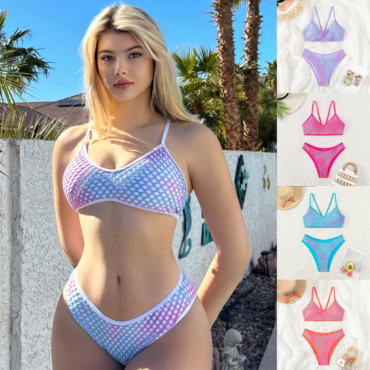 

Sexy Bikini Swimsuit Ins Style Beach Clothing Bathing Suit Women Swimwear Women 2023