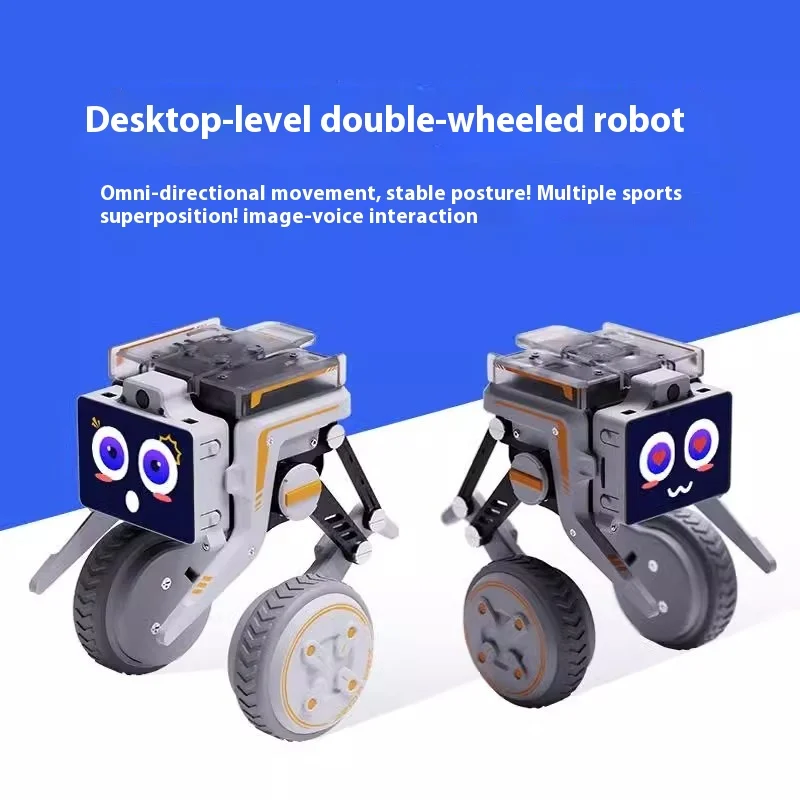XGO Rider Robot Desktop AI Wheel-Legged Robot Omni Directional Self-Balancing Raspberry Pi Electronic Pet AI with Custom