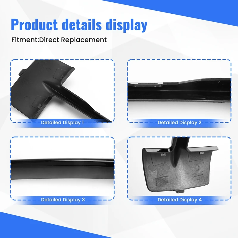 Car Front Bumper Grille Trim Molding 51117303113 51117303114 For BMW X5 F15 2013-Bumper Grille Trim Strips bumper grille trim strips
