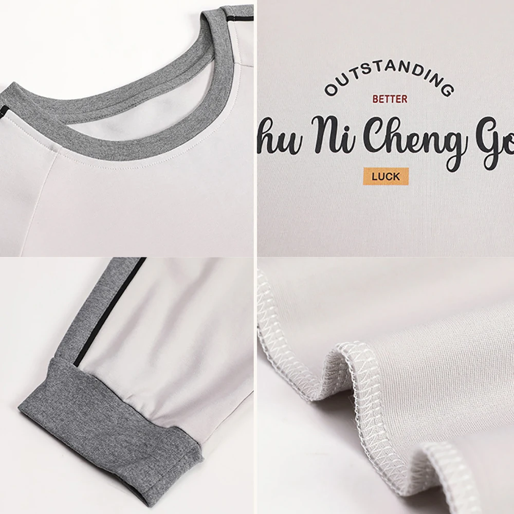 M-4XL 100% Cotton Pajamas for Men Casual Sleepwear Patchwork Men's Sleepwear Suit Breathable Pijamas Spring Autumn Pyjama Homme