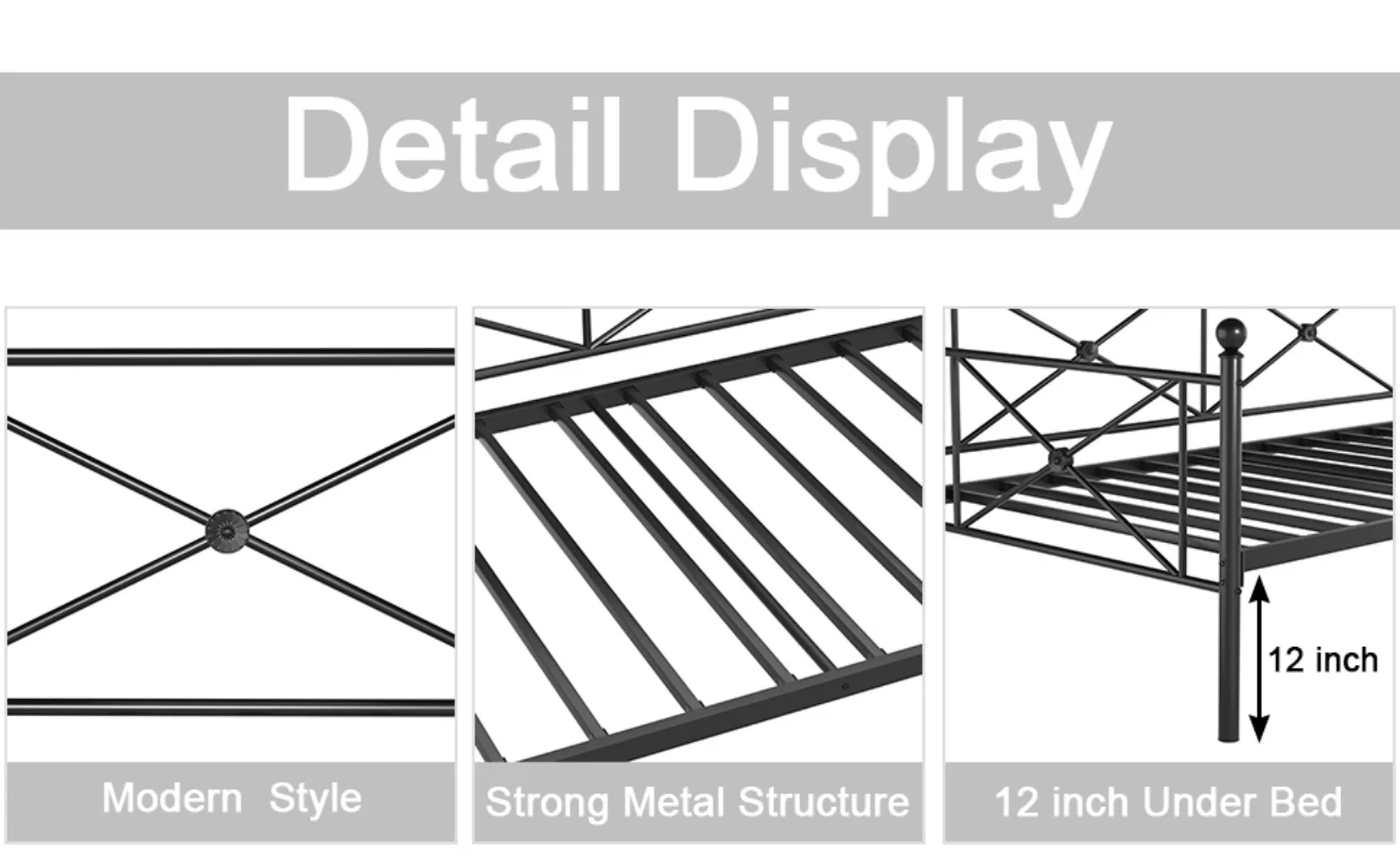 Multifunctional Metal Daybed