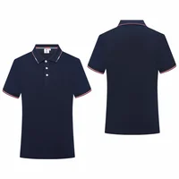 Polo à Manches Courtes Décontracté pour Homme, Streetwear, Mode, Solide, Revers, Grande Taille, Nouvelle Collection Été 5