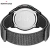 NORTH EDGE ALPS Men's Digital Carbon fiber Watch Shock Militray Sports Super Light Outdoor Compass Waterproof 50M Wristwatches 2