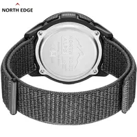 NORTH EDGE ALPS Men's Digital Carbon fiber Watch Shock Militray Sports Super Light Outdoor Compass Waterproof 50M Wristwatches 2