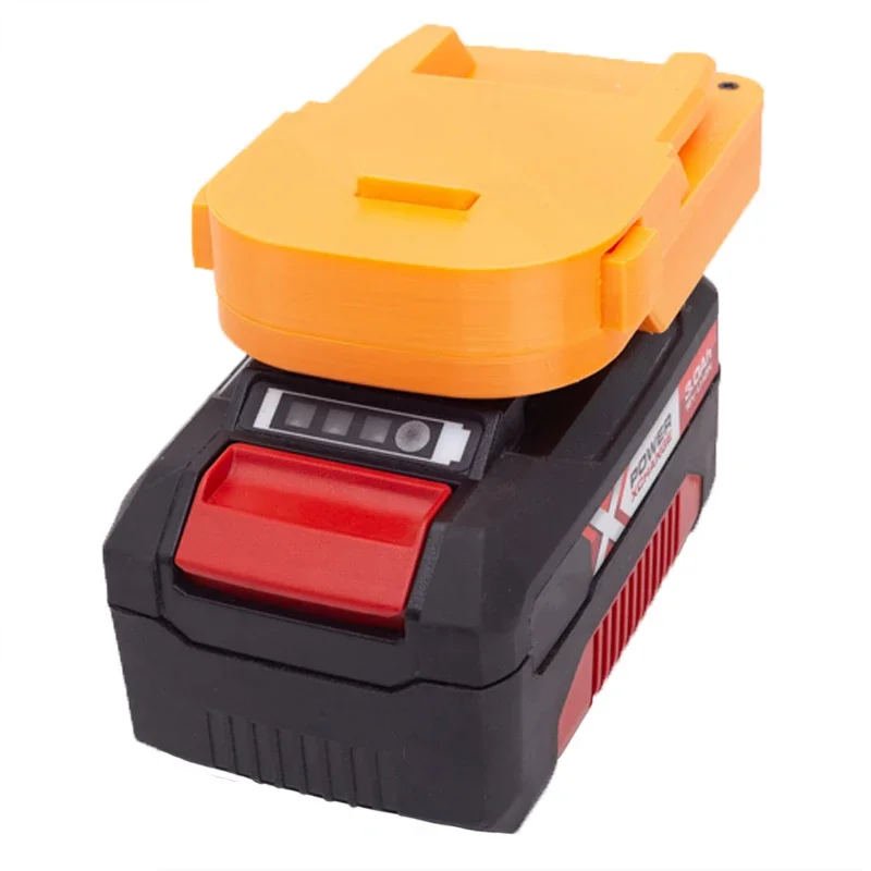Battery Adapter for Einhell/X-Change/Ozito 18V Li-Ion Battery to AEG RIDGID 18V Li-Ion Battery Converter Power Tool Accessory