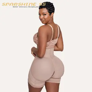 Bling Shapers Colombian Bum Lift Tummy Control Mid Thigh Shapewear Faja  Curvy Wide Hips Small Waist Women - Shapers - AliExpress