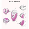Three Heads Women Hair Removal Kemei Km-299 Mini Easy To Carry Electric Razor Epilator For Women 4