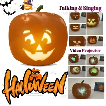 Funny Halloween Pumpkin Lamp 1