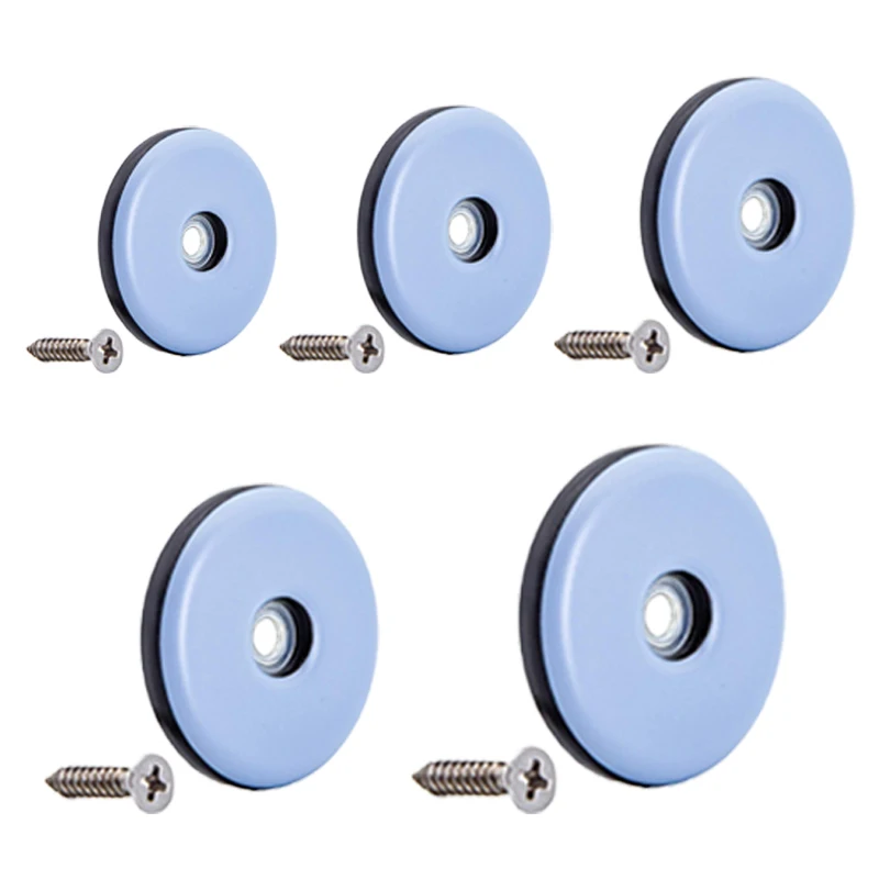 20Pcs 19-38mm 가구 글라이드 나사 라운드 테이블 의자 캐비닛 소파 다리 슬..