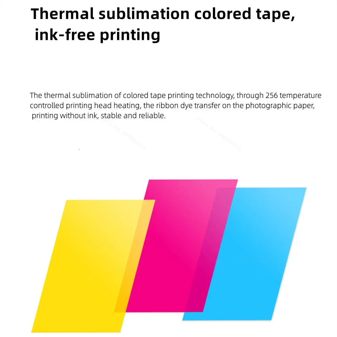 Premium 3-Inch Glossy Photo Printer Paper - High-Quality Photographic Finish