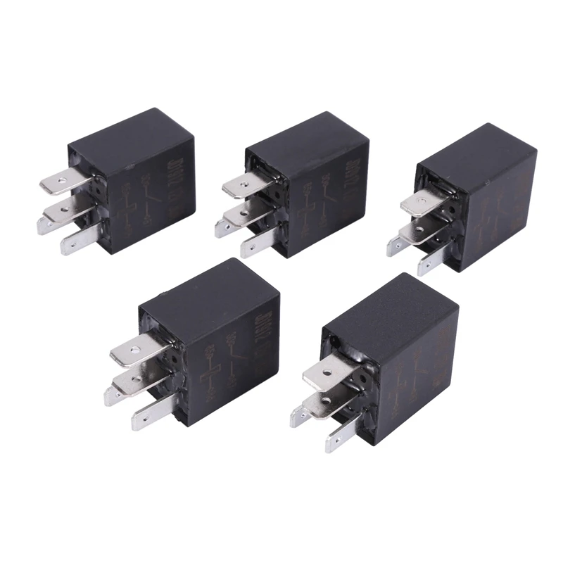 

20 Pcs 30A AMP 12V 4Pin Car Auto Relay Kit SPST For Fan Fuel Pump Light Horn