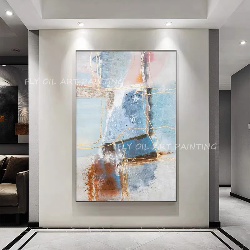 

Modern large sizse new design 100% Hand Painted Landscape Oil Painting Art Wall Paintings Canvas Wall Art Room Decoration