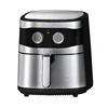 New 6L Digital Customizable Stainless steel 8 Presets 1800W Electric Hot Power Air Fryer Oven 2