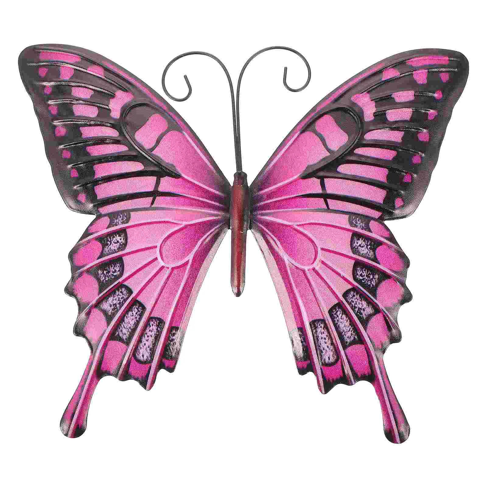 

Wrought Iron Butterfly Wall Christmas Decorations Butterflies Home Hanging Exquisite Craft Scene Pendants