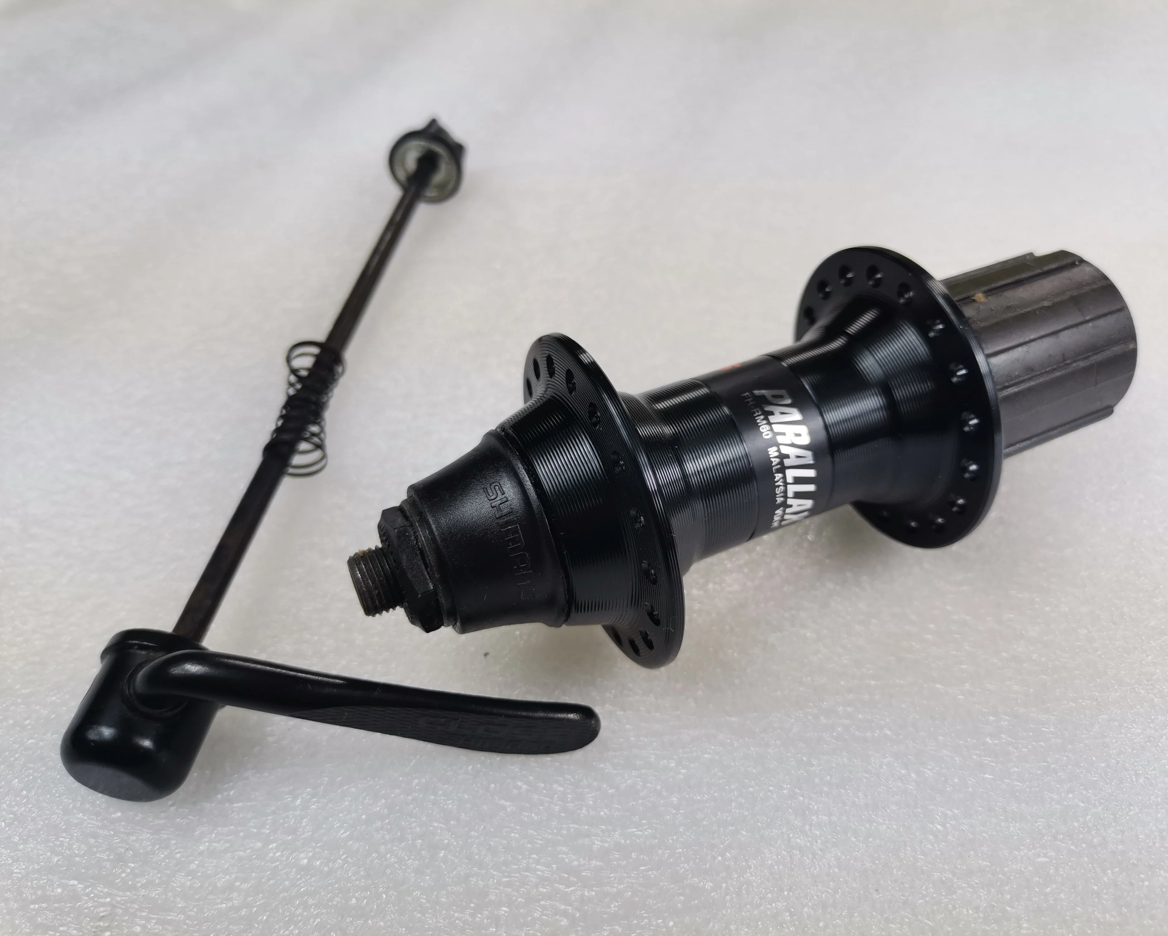 SHIMANO - ざきやま SHIMAN0 FH-RM60 RIM BRAKE REAR Parallax HUB TOURING GRAVEL