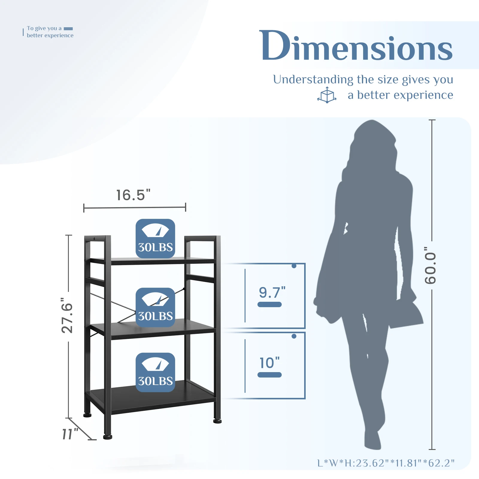 organized shelf items