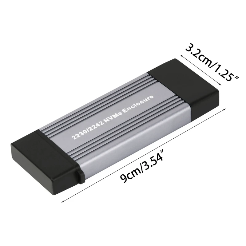 NVME ̽ Ŭ M.2-USB 3.1 Gen 2 10Gbps ˷̴ ̽ TypeA +  2230 2242 SSD ܺ SSD ̽ Dropship