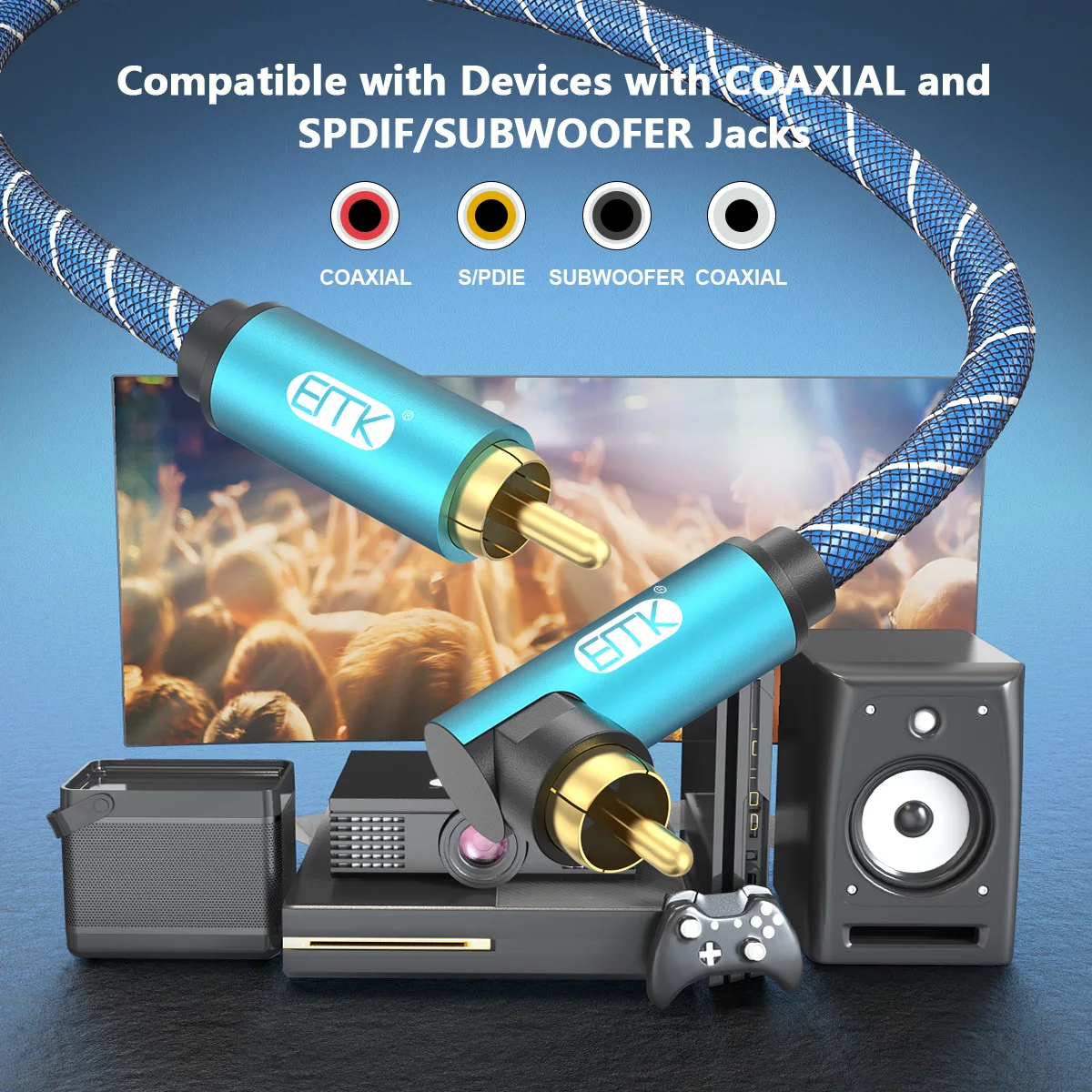 Cavo RCA Con Connettori WBT A 90 Gradi – Angolato, Placcato Oro – Prodotto In Giappone