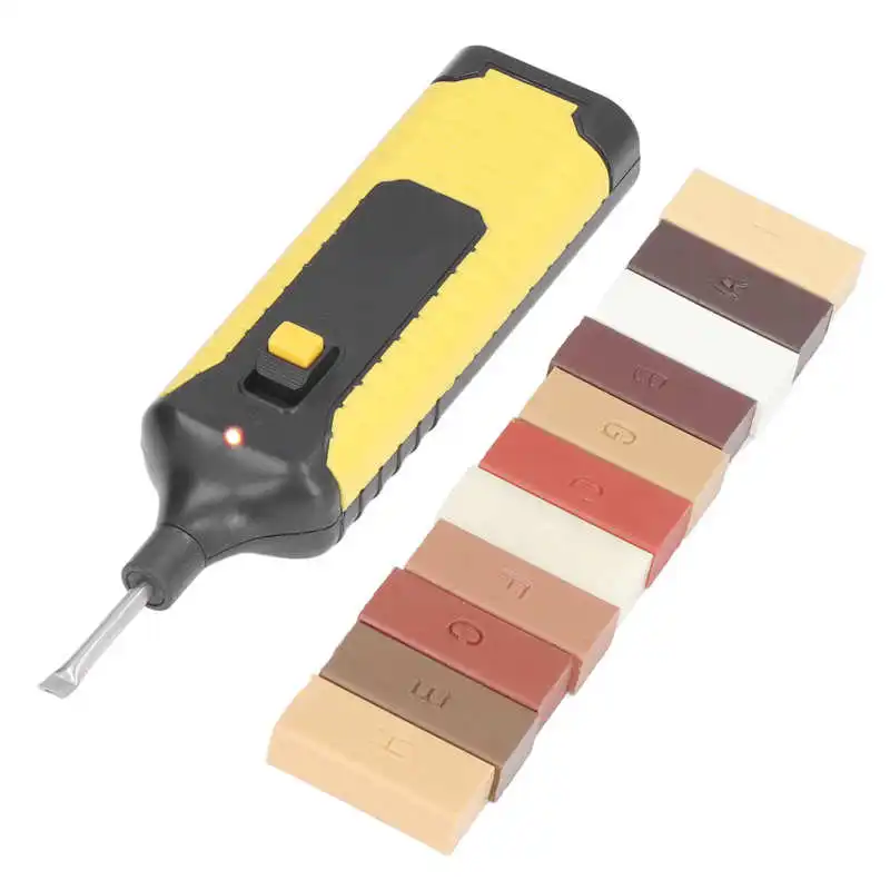 Wooden Floor Scratches Repair Kit Multifunction Wood Furniture Crack Laminate Scratch Filler Laminate Floor Scratch Filler Tool ezarc laminate wood flooring installation kit with 60 spacers pull bar rubber tapping block double faced mallet foam kneepads