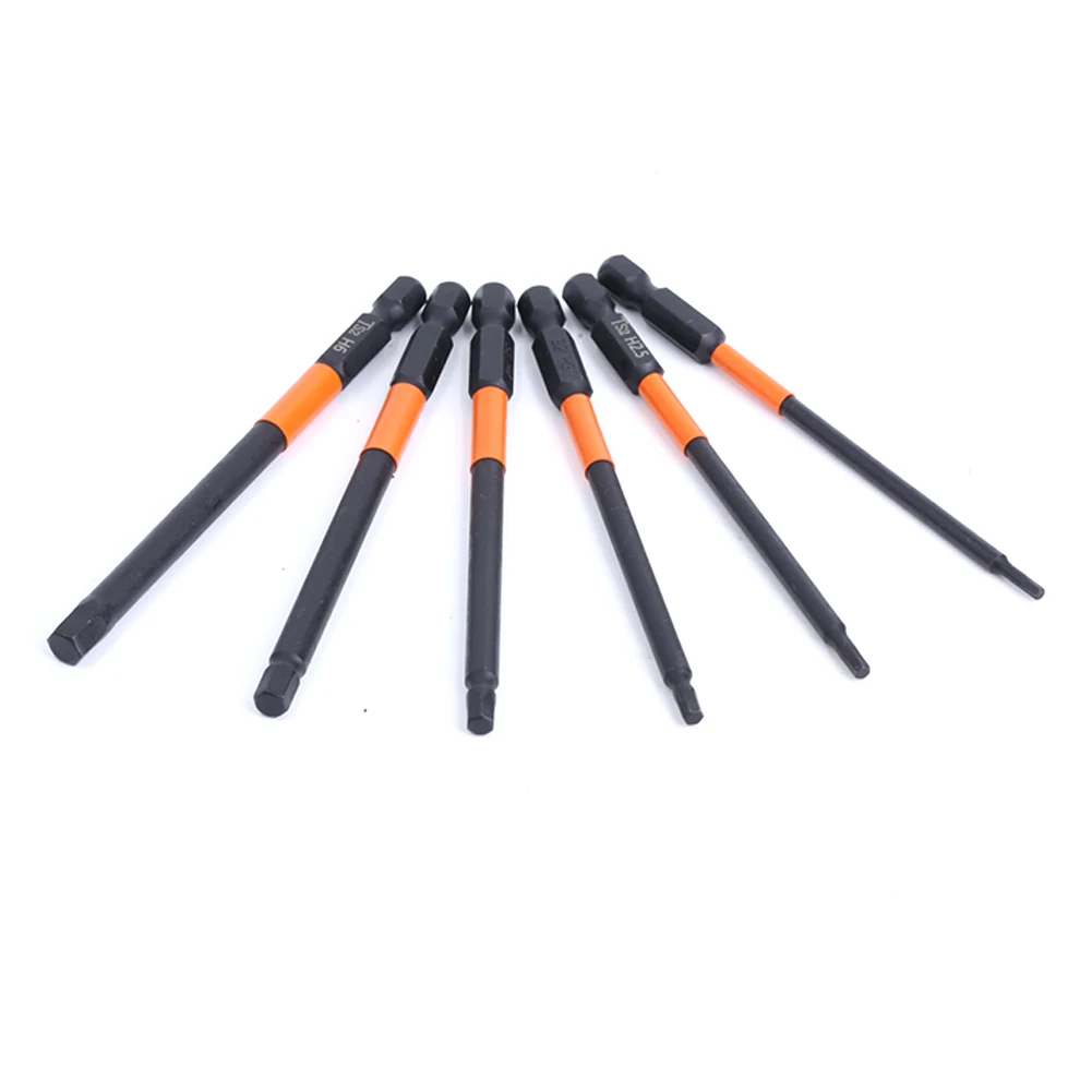 Hex Kopf Allen Wrench Bohrer Set 1/4 Zoll Schnell Ändern Auswirkungen Fahrer Magnetischen Schraubendreher Bit H 2,0 H 2,5 H 3,0 H 4,0 H 5,0 H 6,0 – Detail 29