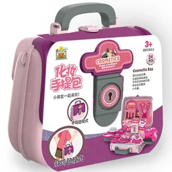Jouet pour enfants fille simulation maquillage jouer maison jouet d'éducation précoce hamburger sac à main génie sac à main maquillage sac à main 