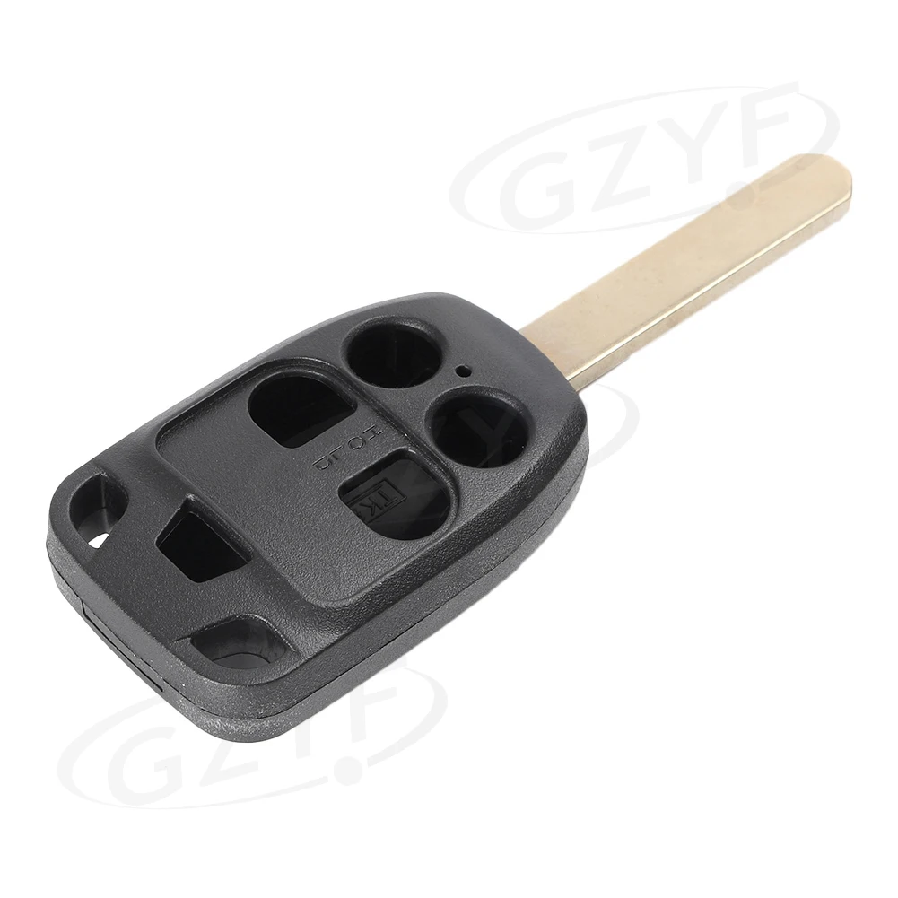 

Car Fob case 5-Button Remote Key Shell Replacement For HONDA Odyssey 2011 2012 2013 Black