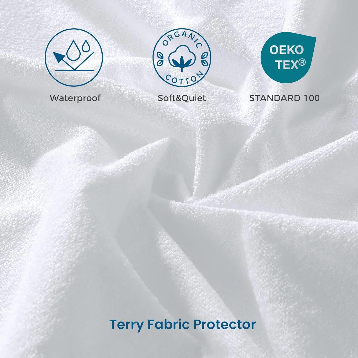 King Mattress 12 inch Hybrid King Size Mattress Cool Bed with Waterproof Rayon Protector Included, Medium Firm Feel, Mo