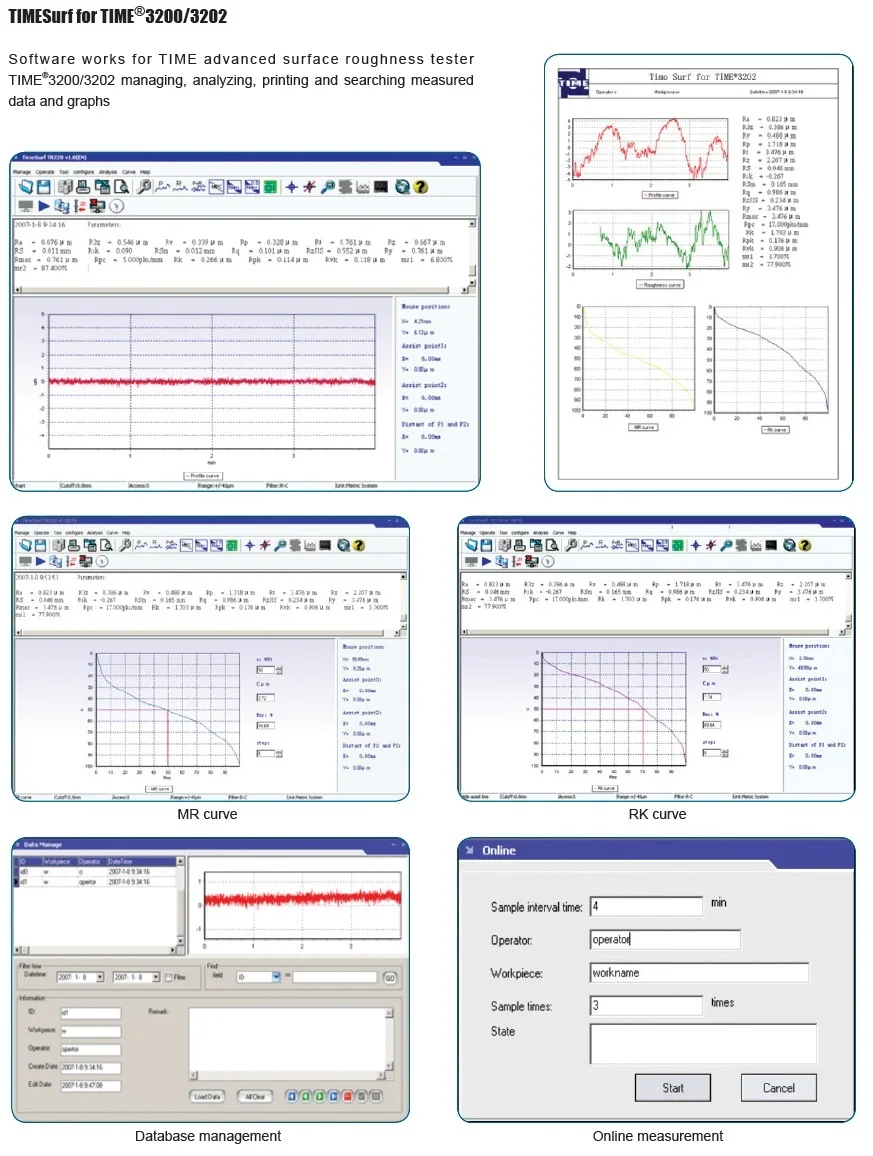 Surface Roughness Tester TIME®3202 (TR200) 3