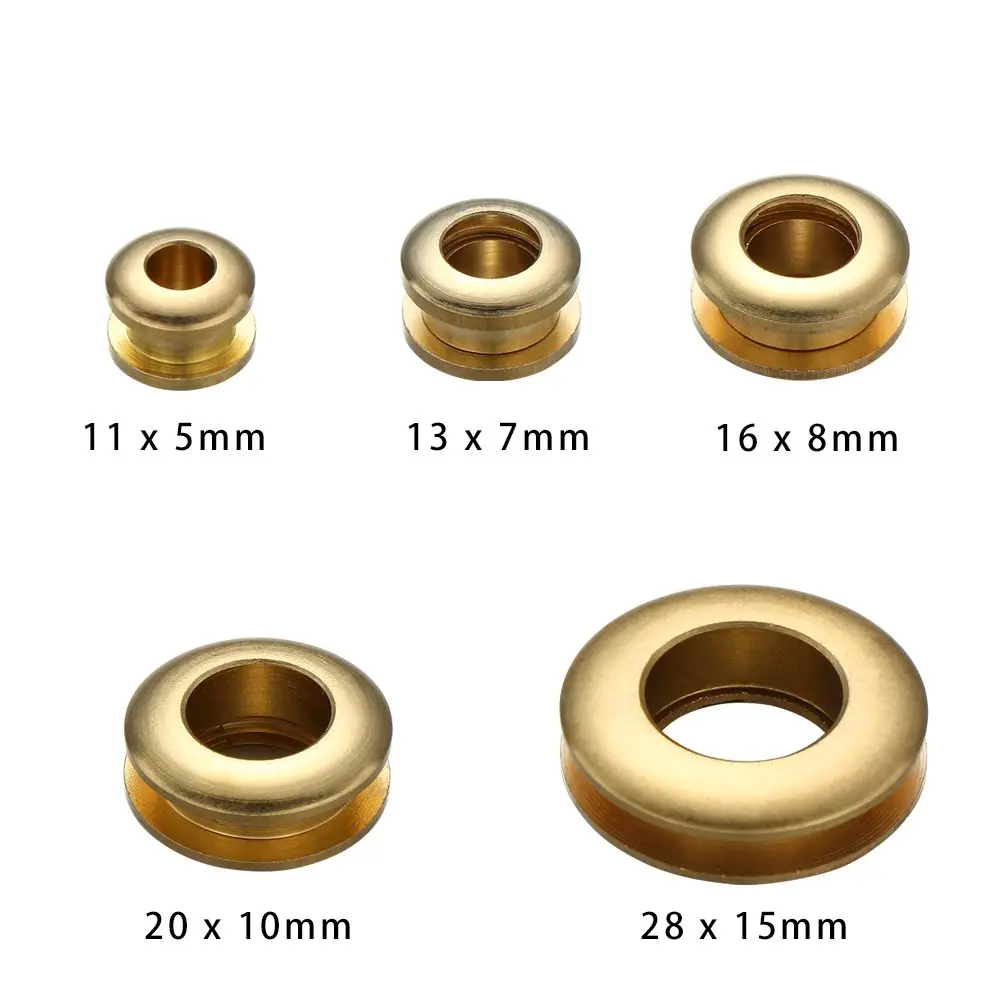 Antique Eyelets Washer Grommets Brass Clothes Decoration Leather Accessories Durable DIY Crafts  Accessories for Garment