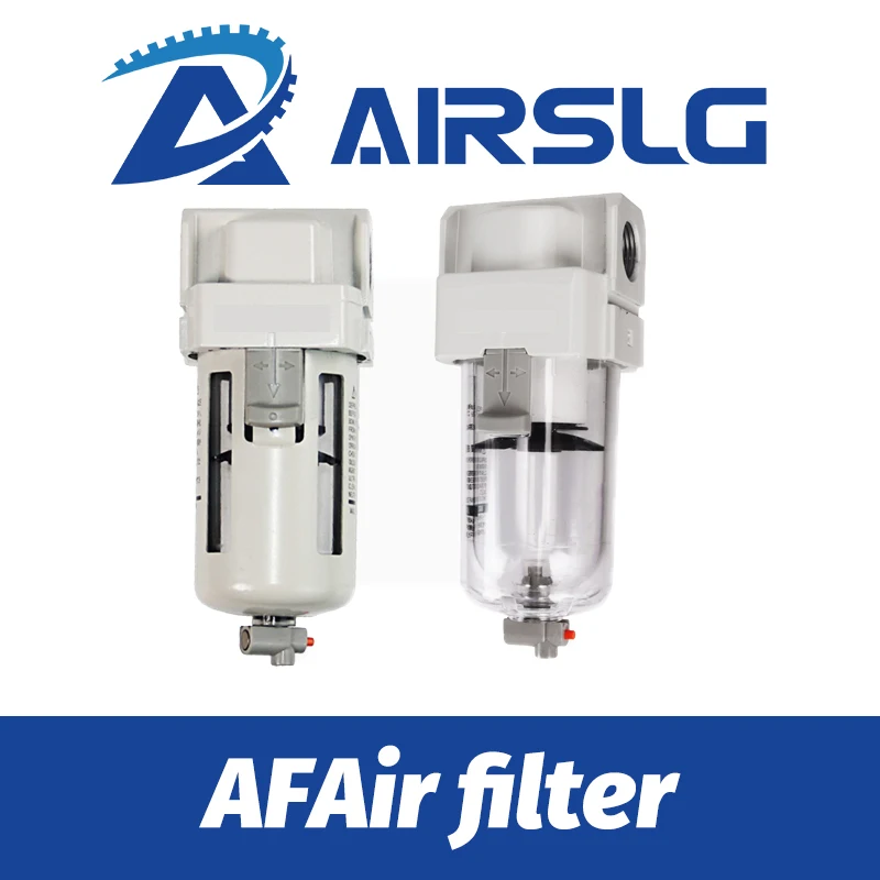 Air compressor filtration SMC air source processor Air filter Oil water separator AF10-M5-A AF20-02D-A  Oil mist separation